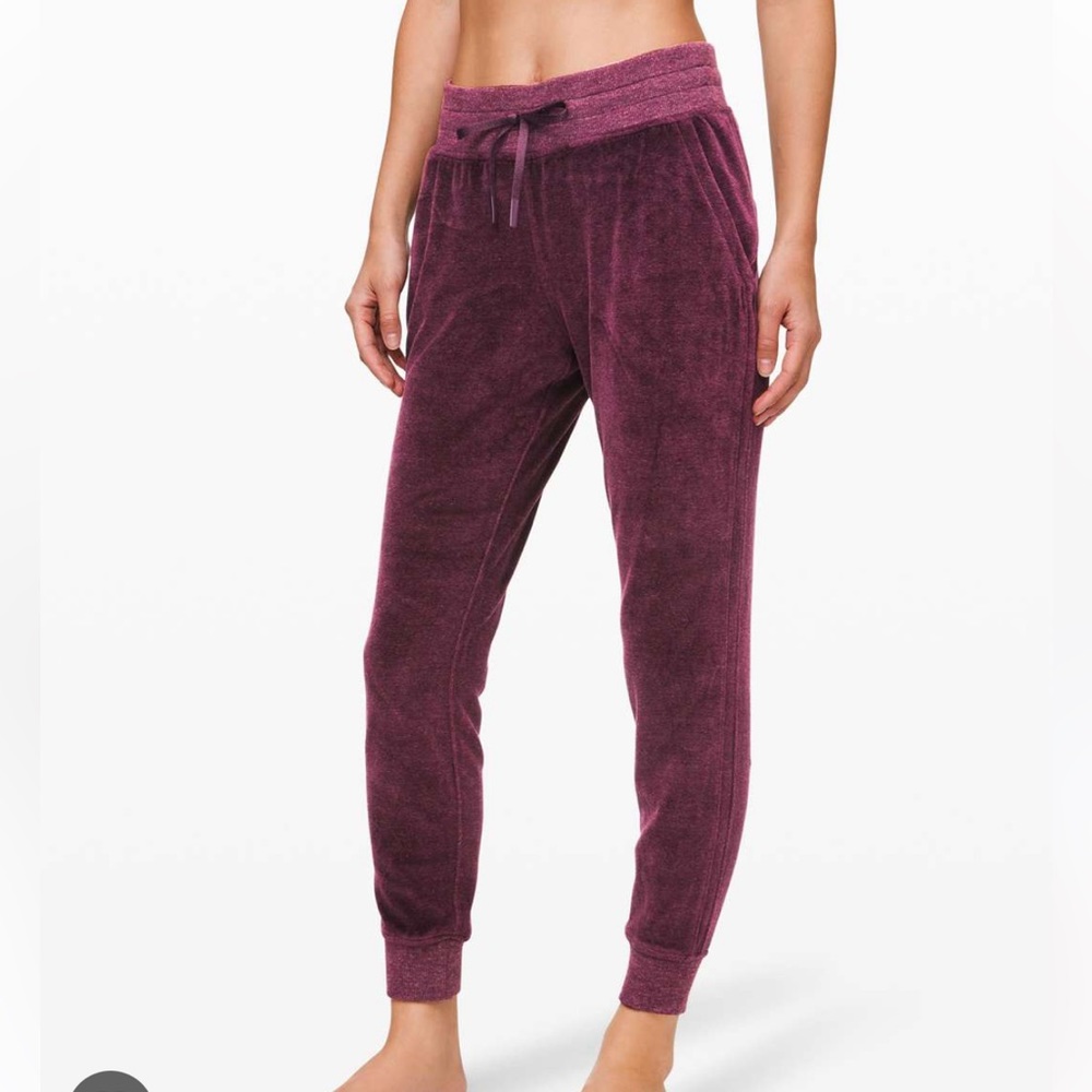 Lululemon Velour Jogger